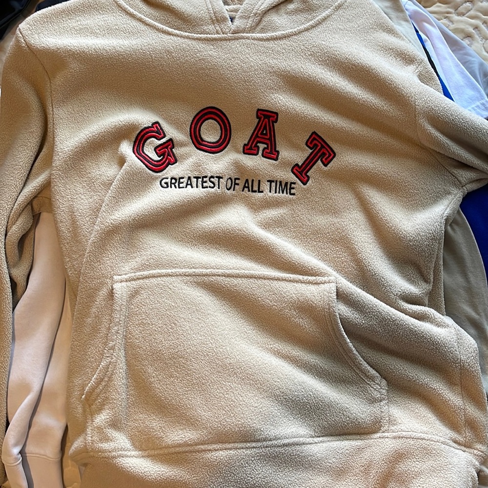 Tan hoodie